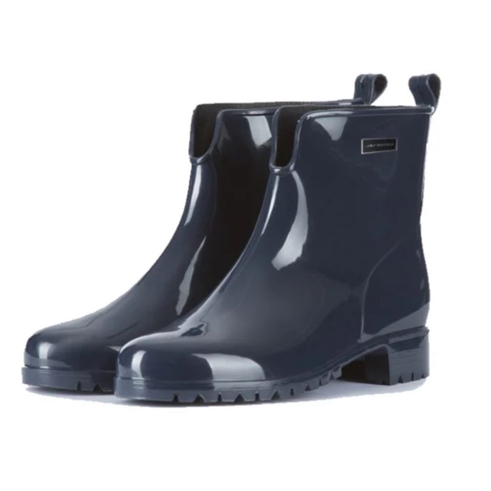 Animo Italia Zea Ladies Waterproof Ankle Boots, Navy Size Size:37W (US-6W)